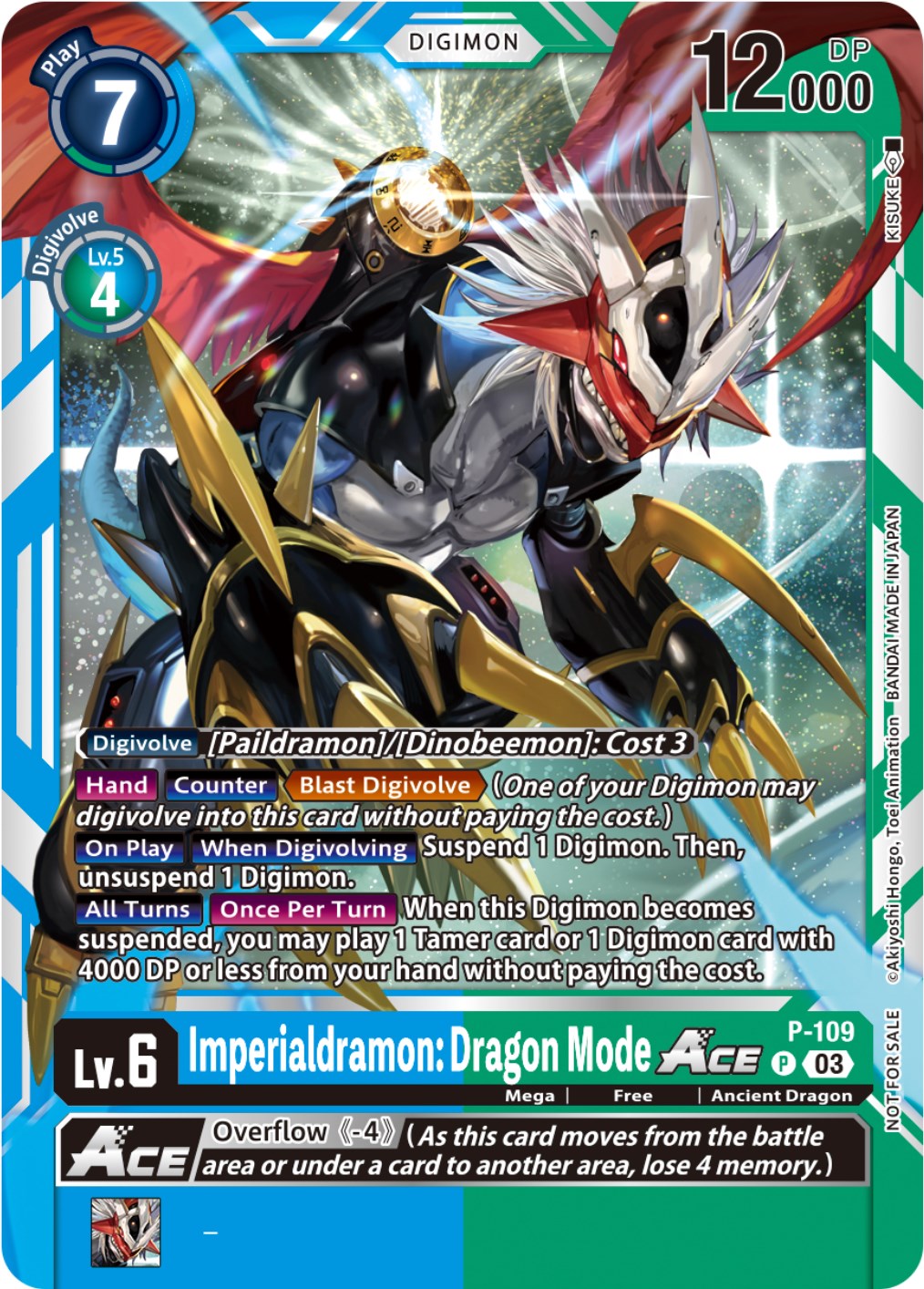 Imperialdramon: Dragon Mode Ace [P-109 ] (NYCC 2023 Demo Deck) [Promotional Cards] | Total Play