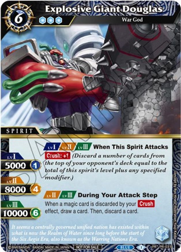Explosive Giant Douglas (Tournament Pack Vol. 3) (PR-031) [Launch & Event Promos] | Total Play
