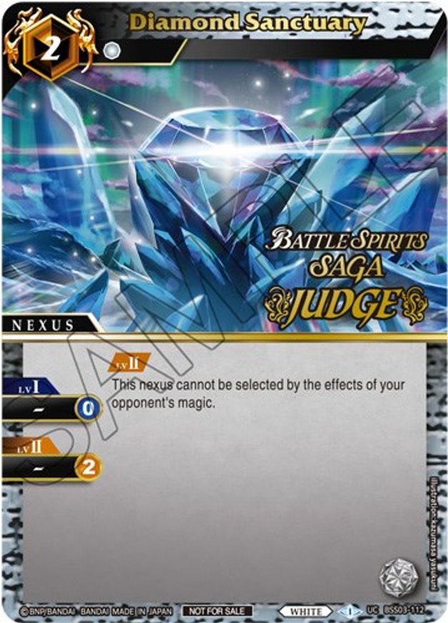 Diamond Sanctuary (Judge Pack Vol. 3) (BSS03-112) [Launch & Event Promos] | Total Play