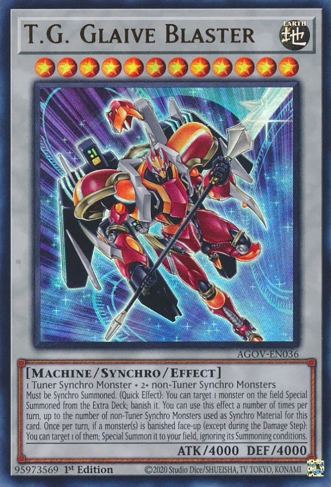 T.G. Glaive Blaster [AGOV-EN036] Ultra Rare | Total Play