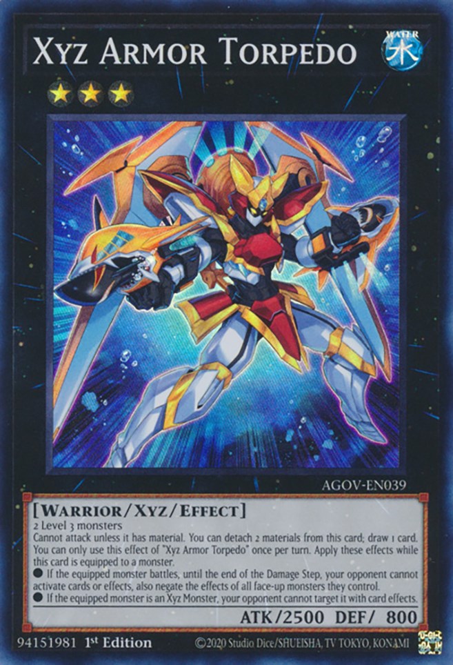 Xyz Armor Torpedo [AGOV-EN039] Super Rare | Total Play