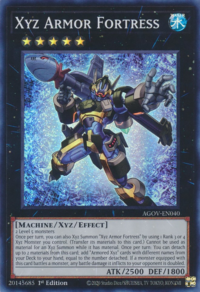 Xyz Armor Fortress [AGOV-EN040] Super Rare | Total Play