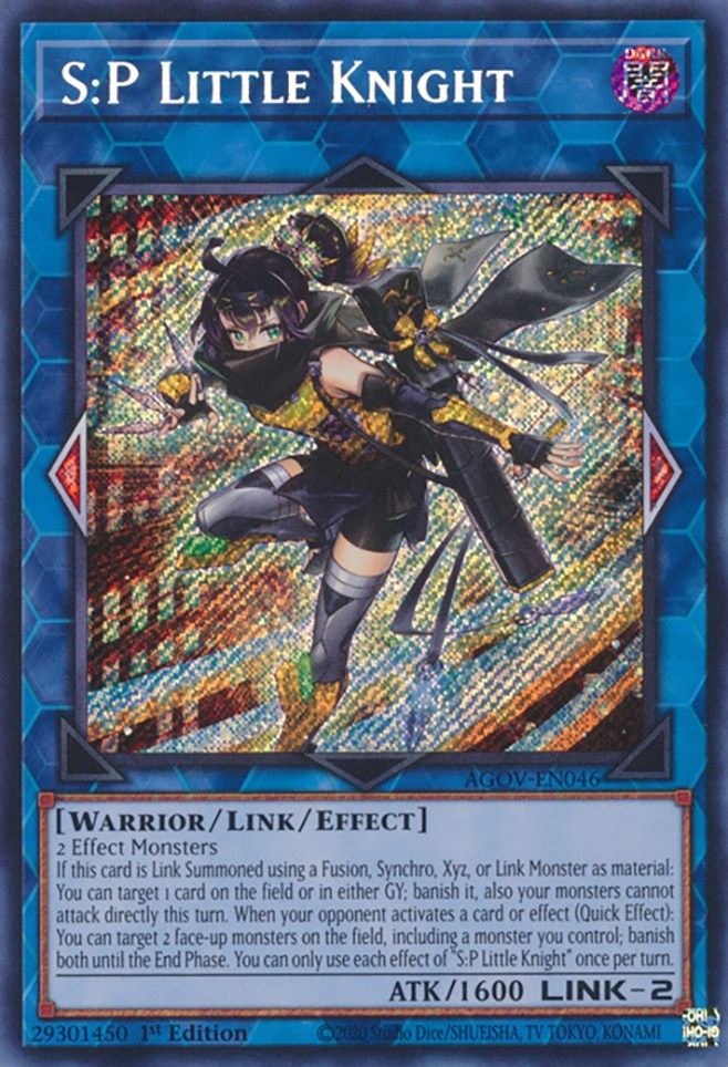 S:P Little Knight [AGOV-EN046] Secret Rare | Total Play