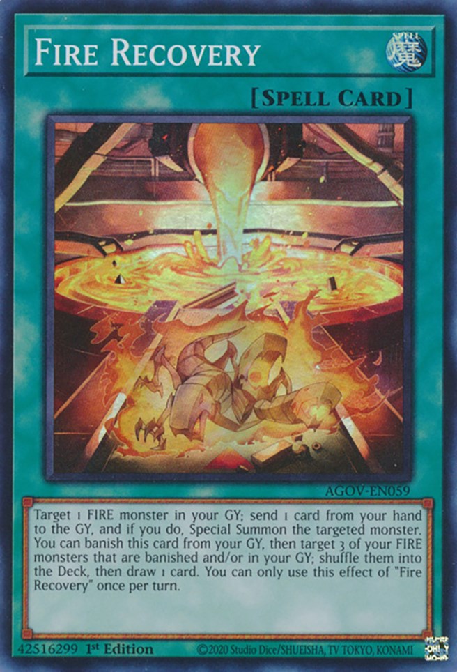 Fire Recovery [AGOV-EN059] Super Rare | Total Play
