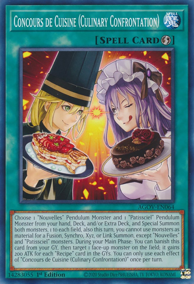 Concours de Cuisine (Culinary Confrontation) [AGOV-EN064] Common | Total Play
