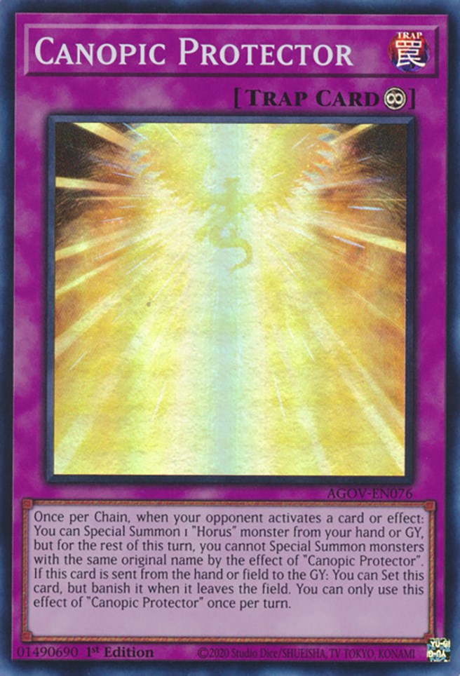 Canopic Protector [AGOV-EN076] Super Rare | Total Play
