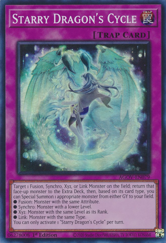 Starry Dragon's Cycle [AGOV-EN079] Super Rare | Total Play