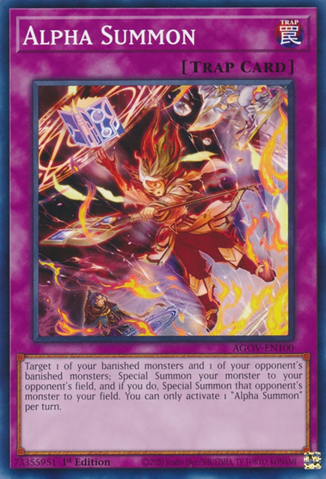 Alpha Summon [AGOV-EN100] Common | Total Play