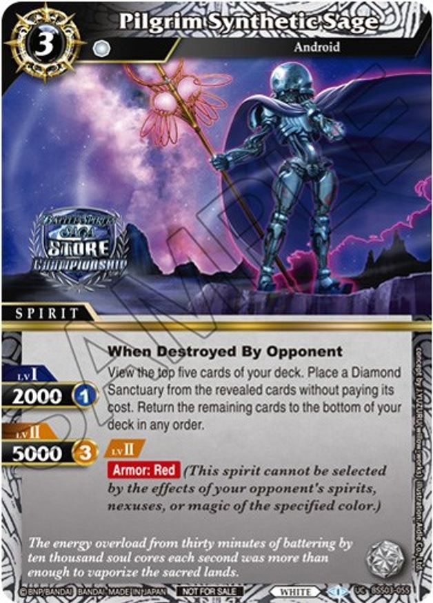 Pilgrim Synthetic Sage (Championship Pack 2023 Vol. 3) (BSS03-055) [Launch & Event Promos] | Total Play