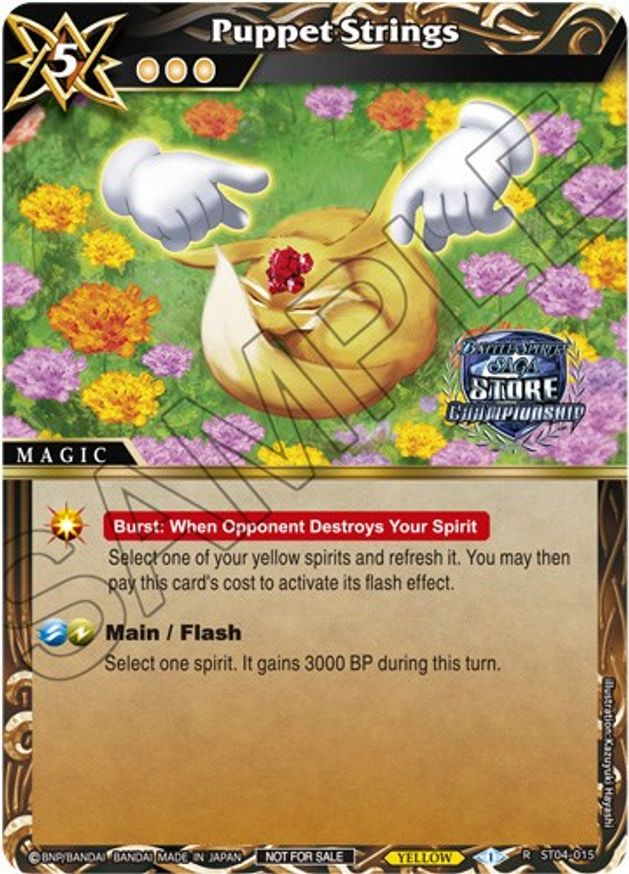 Puppet Strings (Champion Card Set Vol. 3) (ST04-015) [Launch & Event Promos] | Total Play