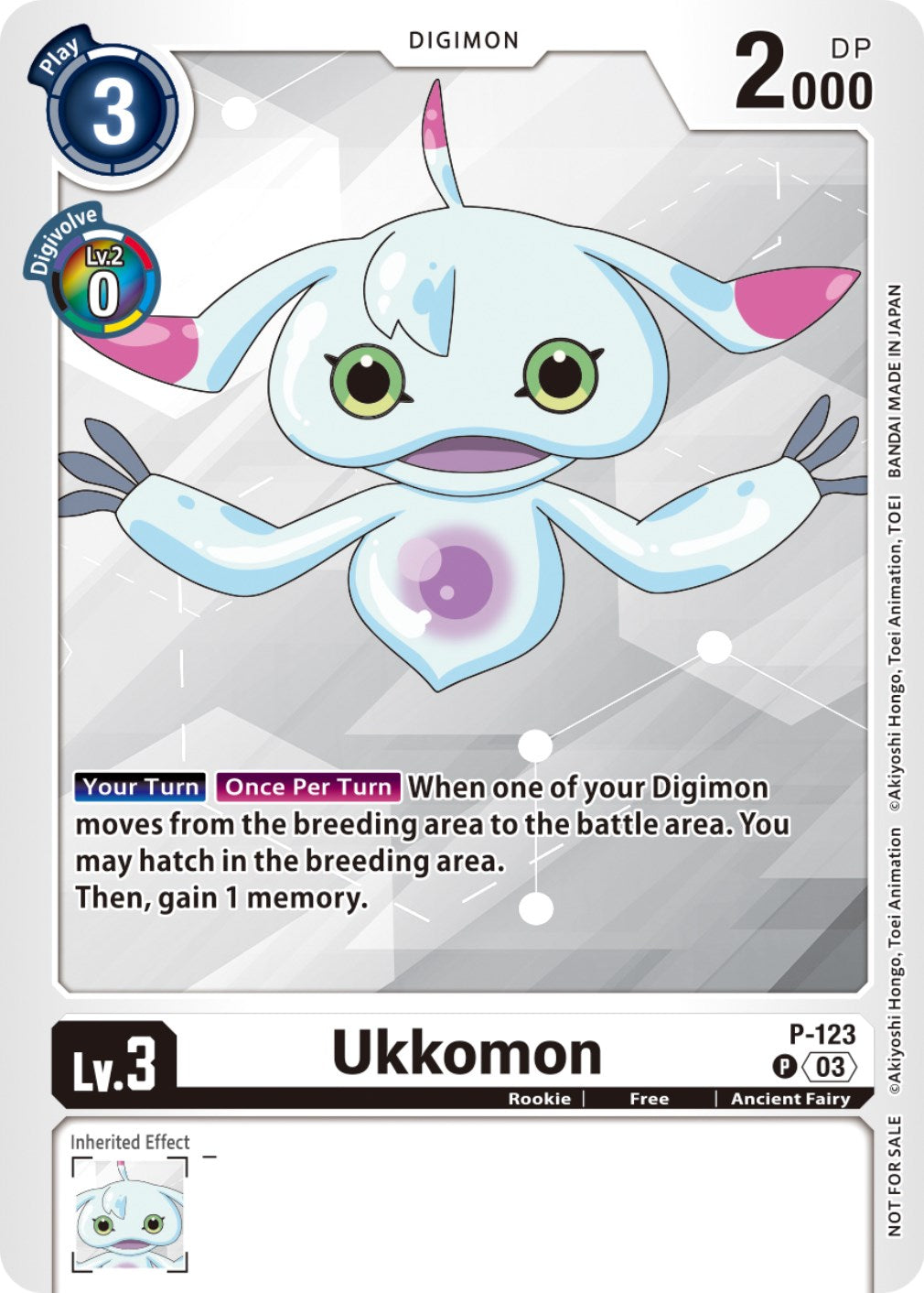 Ukkomon [P-123] (NYCC 2023 Demo Deck) [Promotional Cards] | Total Play
