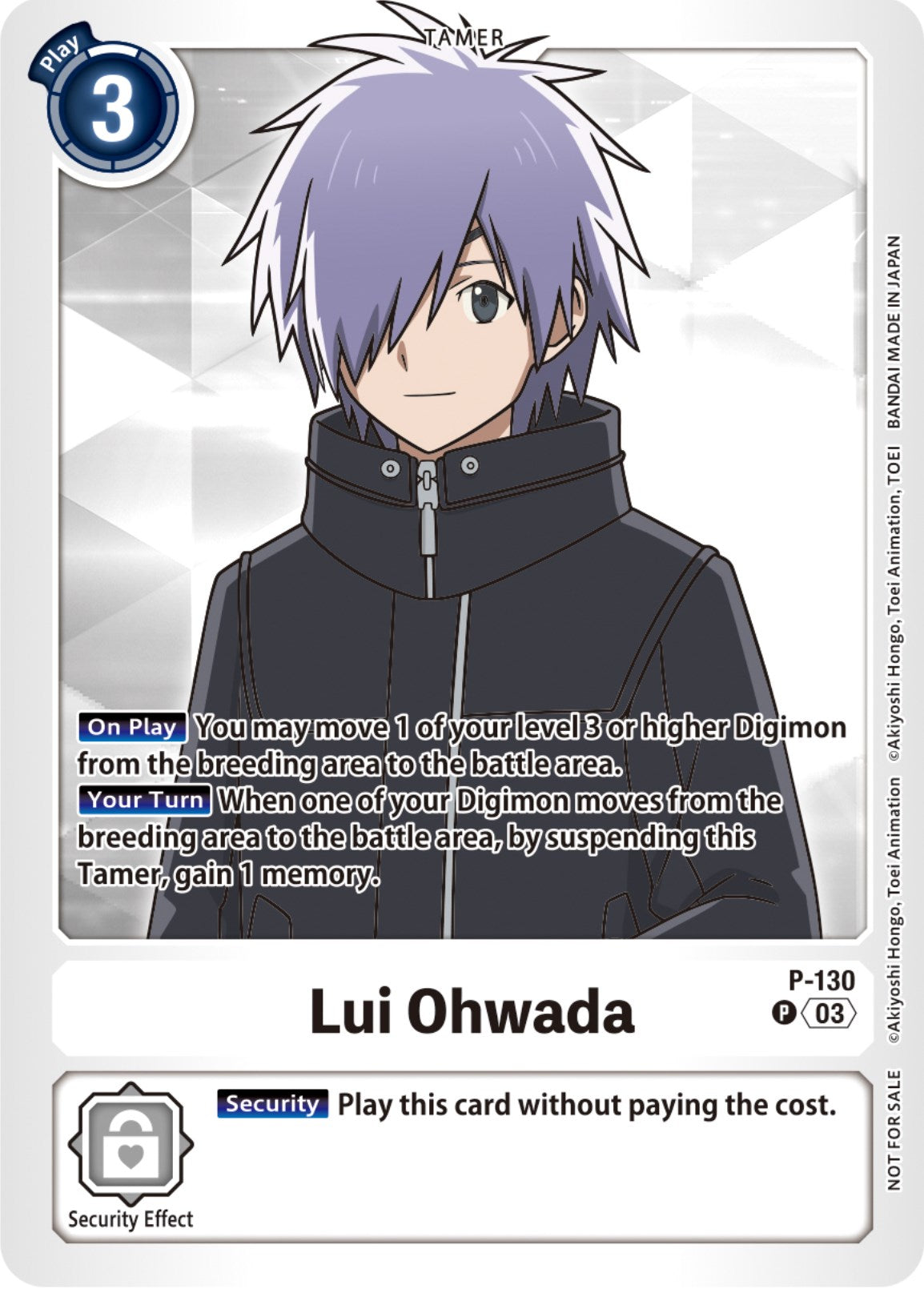 Lui Ohwada [P-130] (NYCC 2023 Demo Deck) [Promotional Cards] | Total Play