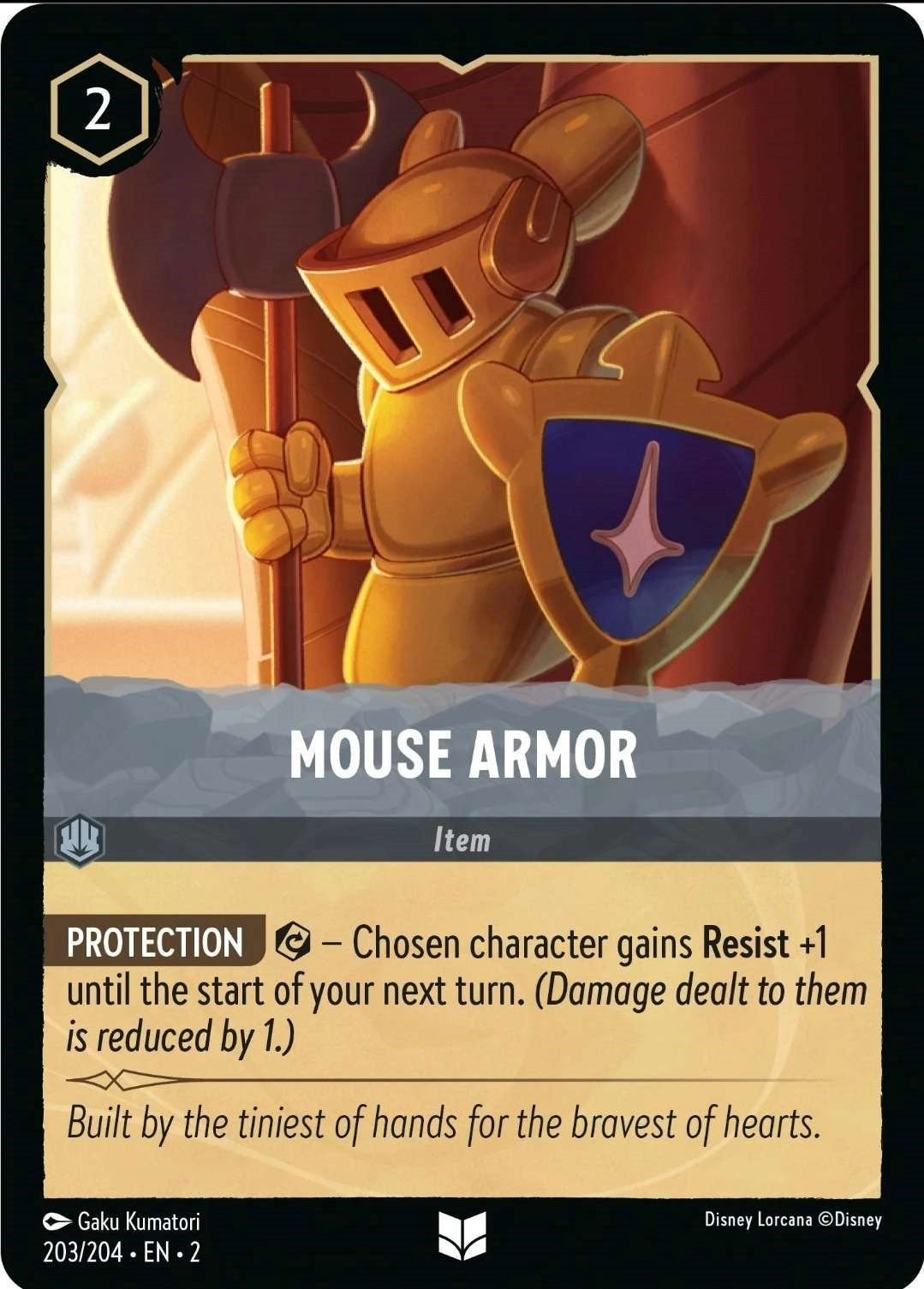 Mouse Armor (203/204) [Rise of the Floodborn] | Total Play