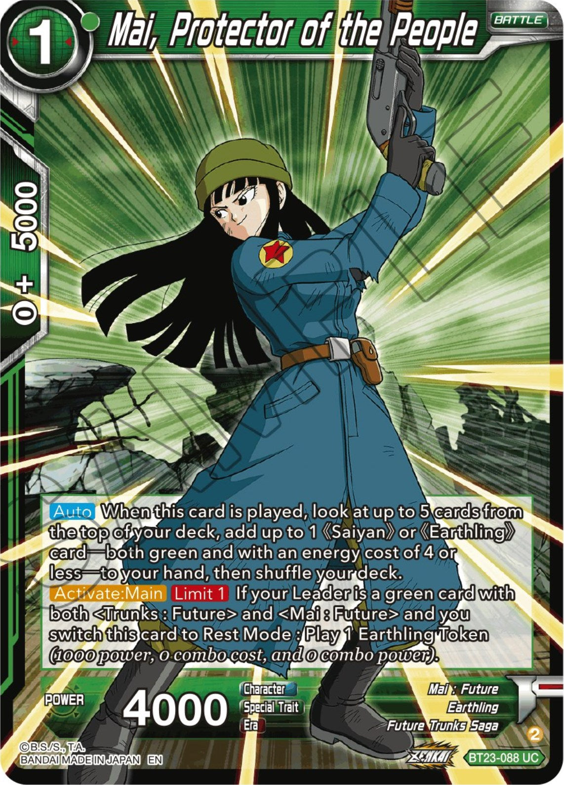 Mai, Protector of the People (BT23-088) [Perfect Combination] | Total Play