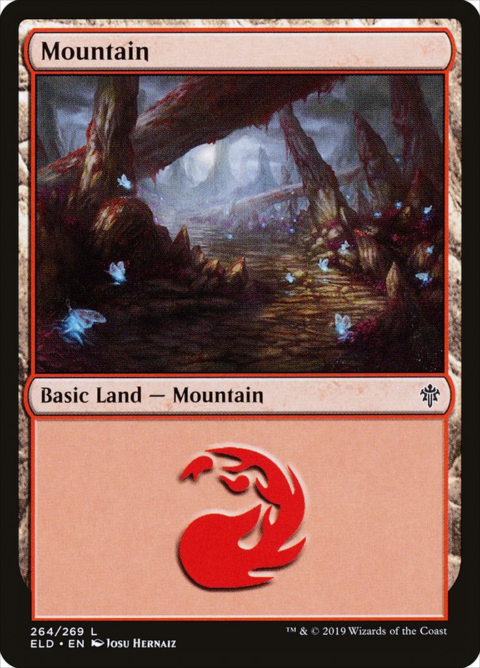 Mountain (264) [Throne of Eldraine] | Total Play