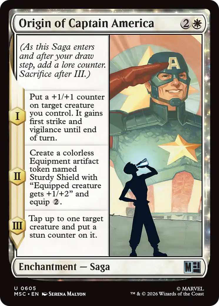 Origin of Captain America [Marvel Super Heroes Commander] | Total Play