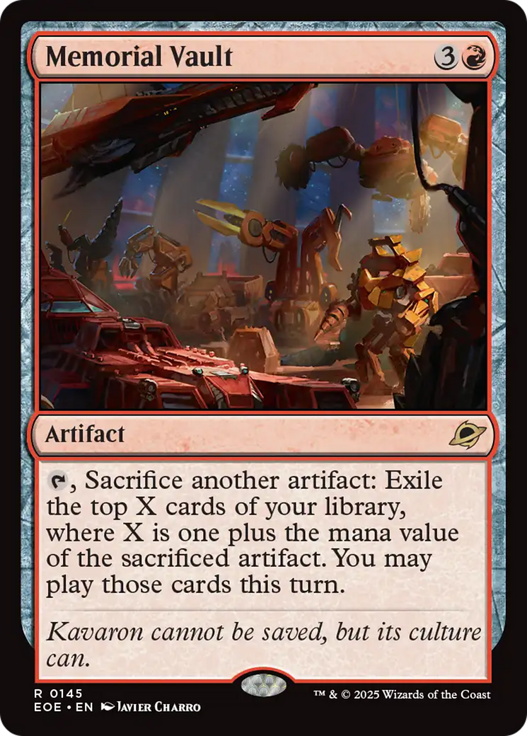 Memorial Vault [Edge of Eternities] | Total Play
