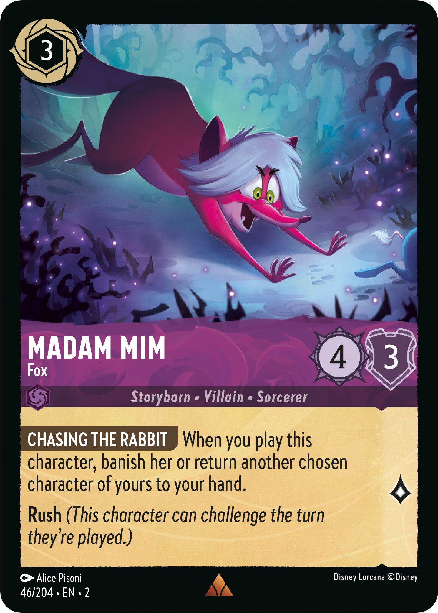 Madam Mim - Fox (46/204) [Rise of the Floodborn] | Total Play