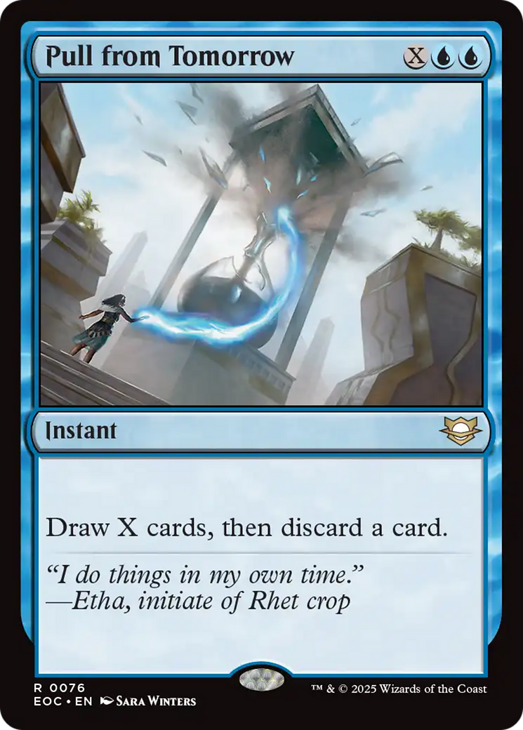 Pull from Tomorrow [Edge of Eternities Commander] | Total Play