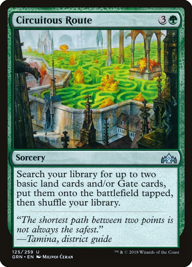 Circuitous Route [Guilds of Ravnica] | Total Play