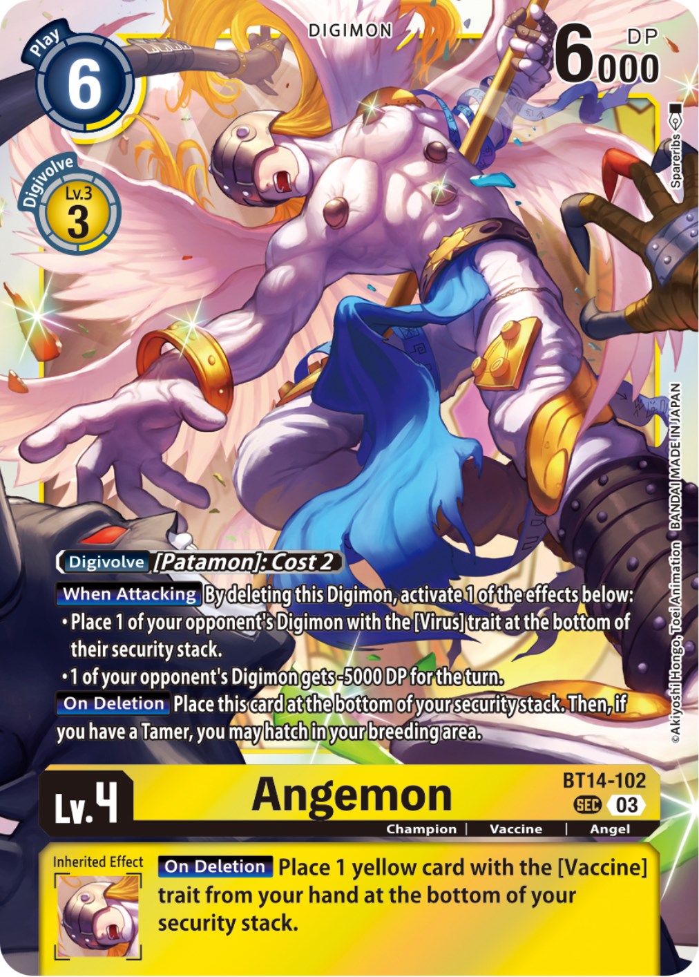 Angemon [BT14-102] [Blast Ace] | Total Play