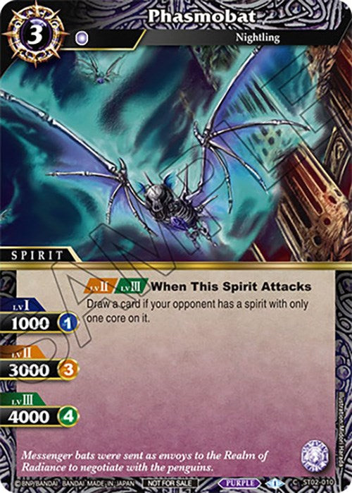 Phasmobat (Sealed Event Promotion Pack) (ST02-010) [Battle Spirits Saga Promo Cards] | Total Play