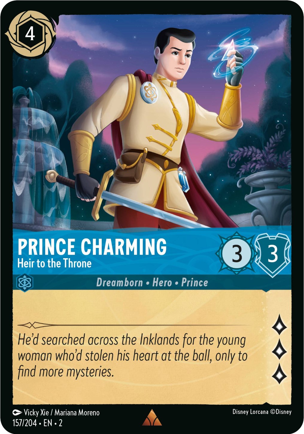 Prince Charming - Heir to the Throne (157/204) [Rise of the Floodborn] | Total Play