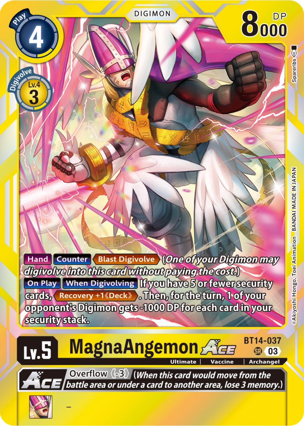 MagnaAngemon Ace [BT14-037] [Blast Ace] | Total Play