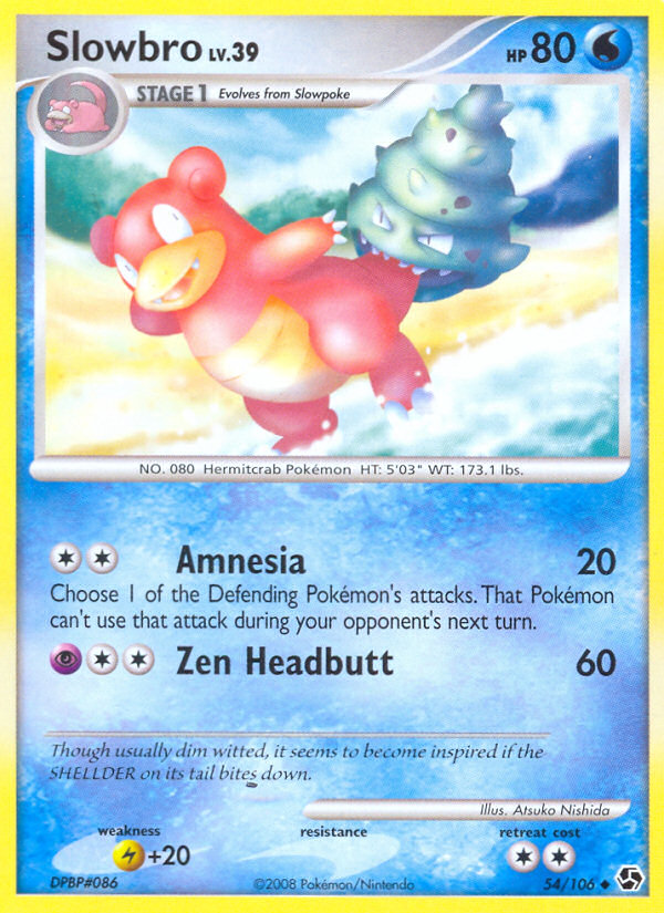 Slowbro (54/106) [Diamond & Pearl: Great Encounters] | Total Play