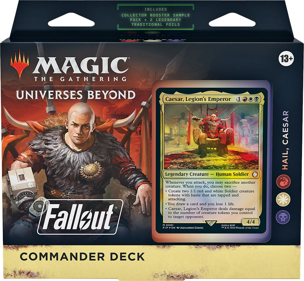 Fallout: Out of the Vault - Hail, Caesar Commander Deck | Total Play
