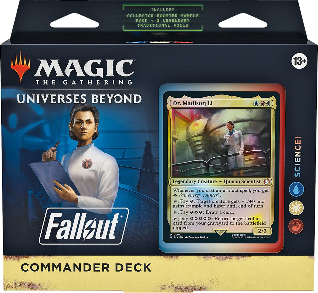 Fallout: Out of the Vault - Science! Commander Deck | Total Play