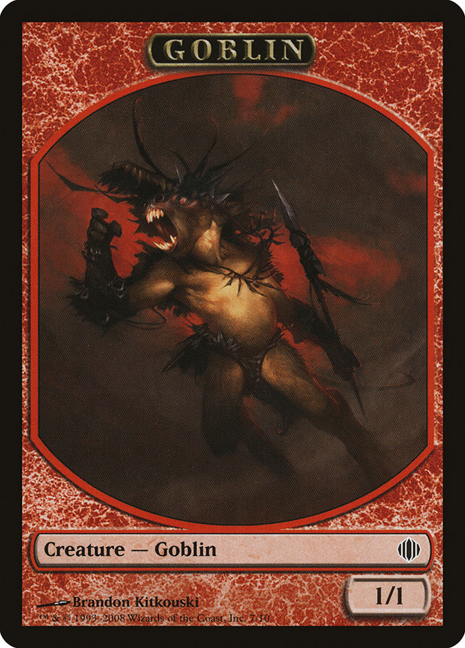 Goblin Token [Shards of Alara Tokens] | Total Play