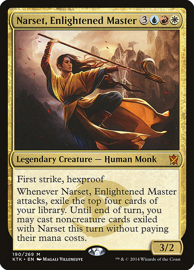 Narset, Enlightened Master [Khans of Tarkir] | Total Play