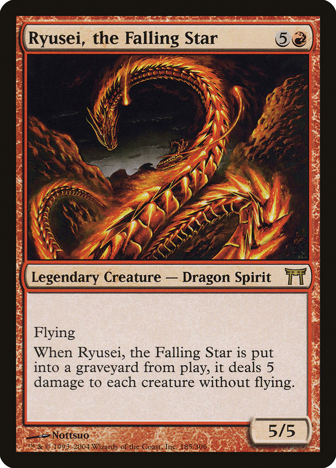 Ryusei, the Falling Star [Champions of Kamigawa] | Total Play
