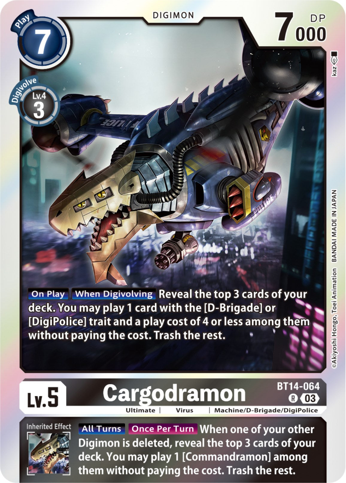 Cargodramon [BT14-064] [Blast Ace] | Total Play