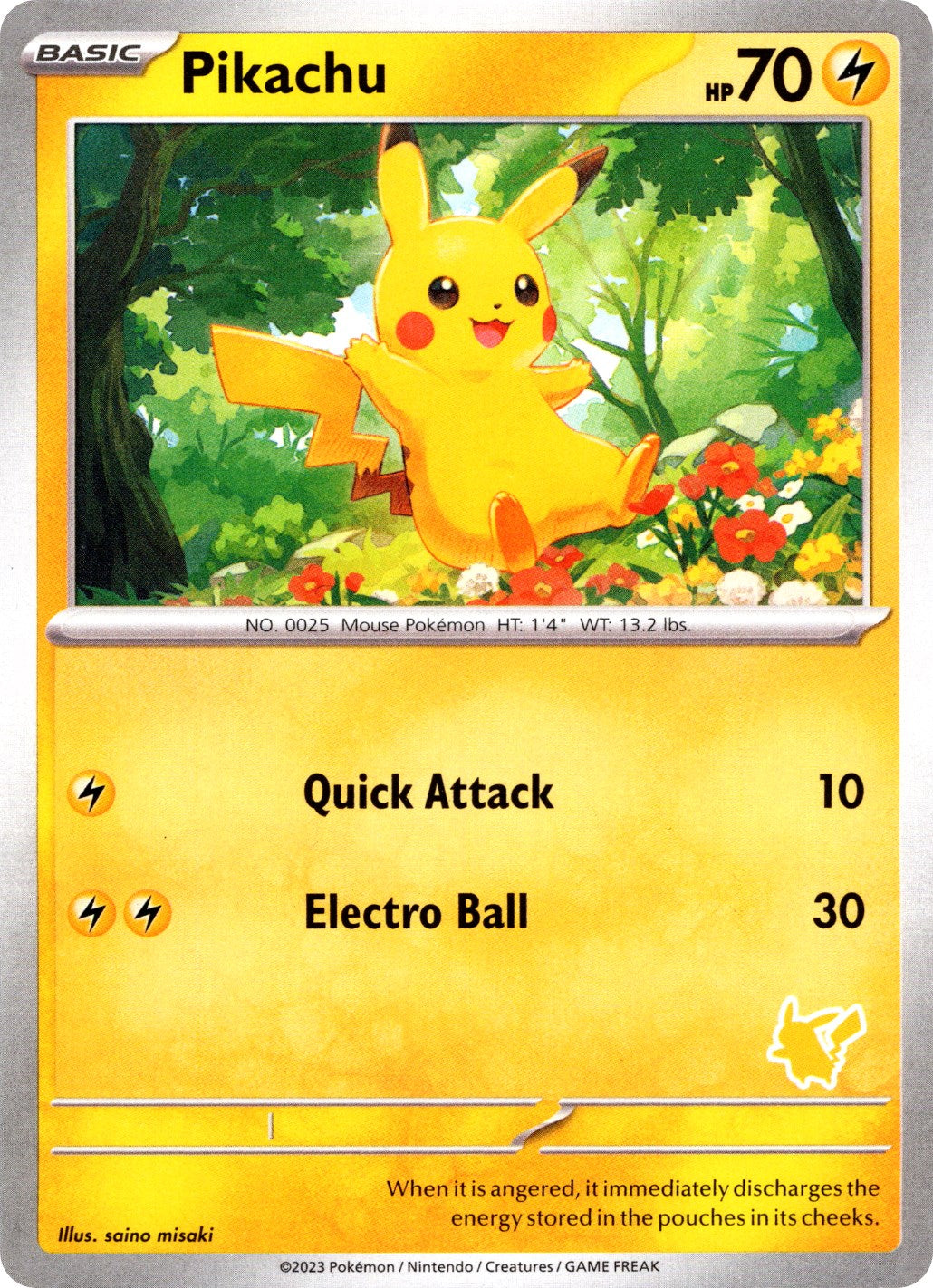 Pikachu [My First Battle] | Total Play