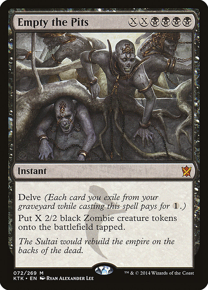 Empty the Pits [Khans of Tarkir] | Total Play