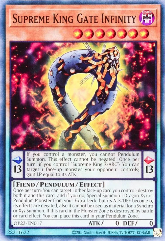 Supreme King Gate Infinity [OP23-EN017] Common | Total Play