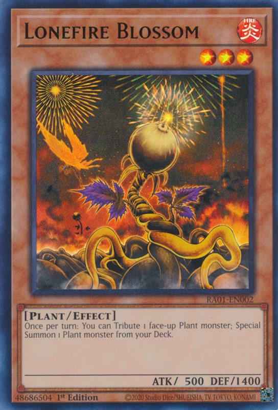 Lonefire Blossom [RA01-EN002] Ultra Rare | Total Play