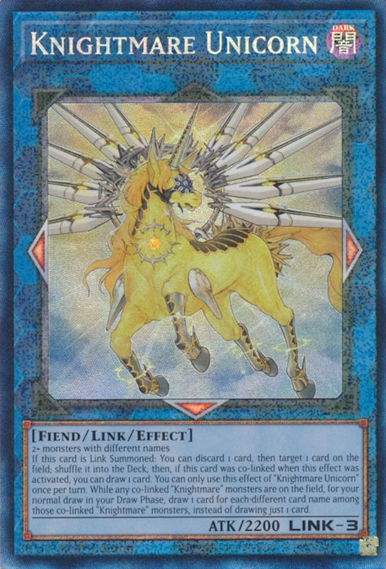 Knightmare Unicorn [RA01-EN043] Prismatic Collector's Rare | Total Play