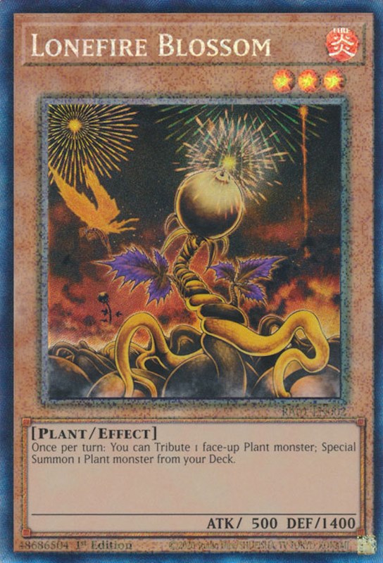 Lonefire Blossom [RA01-EN002] Prismatic Collector's Rare | Total Play