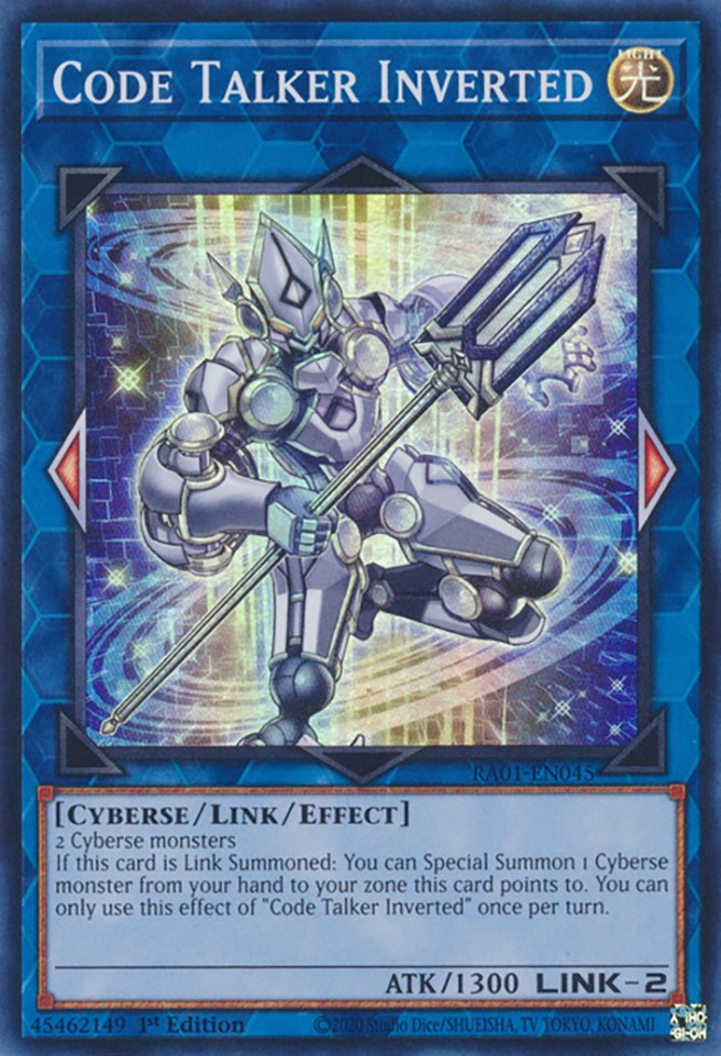 Code Talker Inverted [RA01-EN045] Super Rare | Total Play