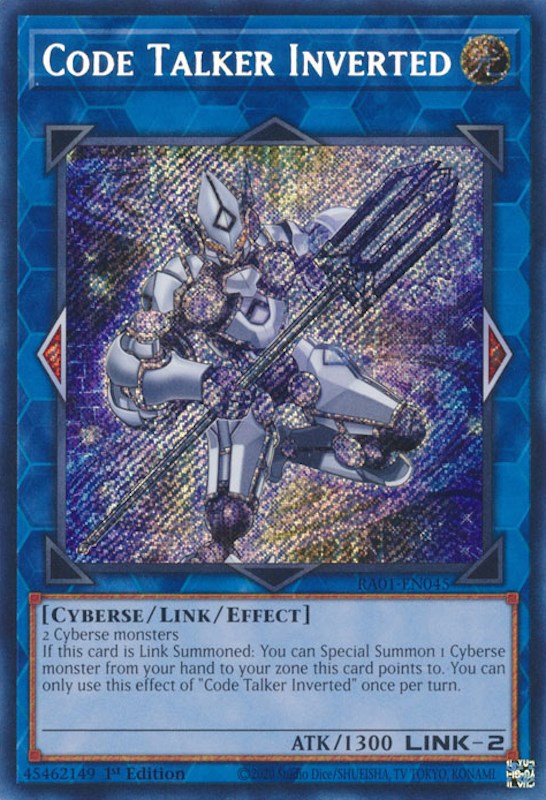 Code Talker Inverted [RA01-EN045] Secret Rare | Total Play