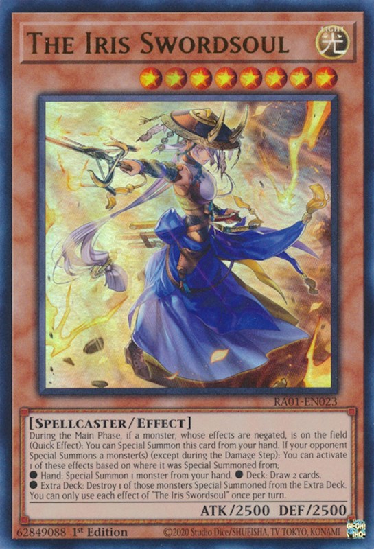 The Iris Swordsoul [RA01-EN023] Ultra Rare | Total Play