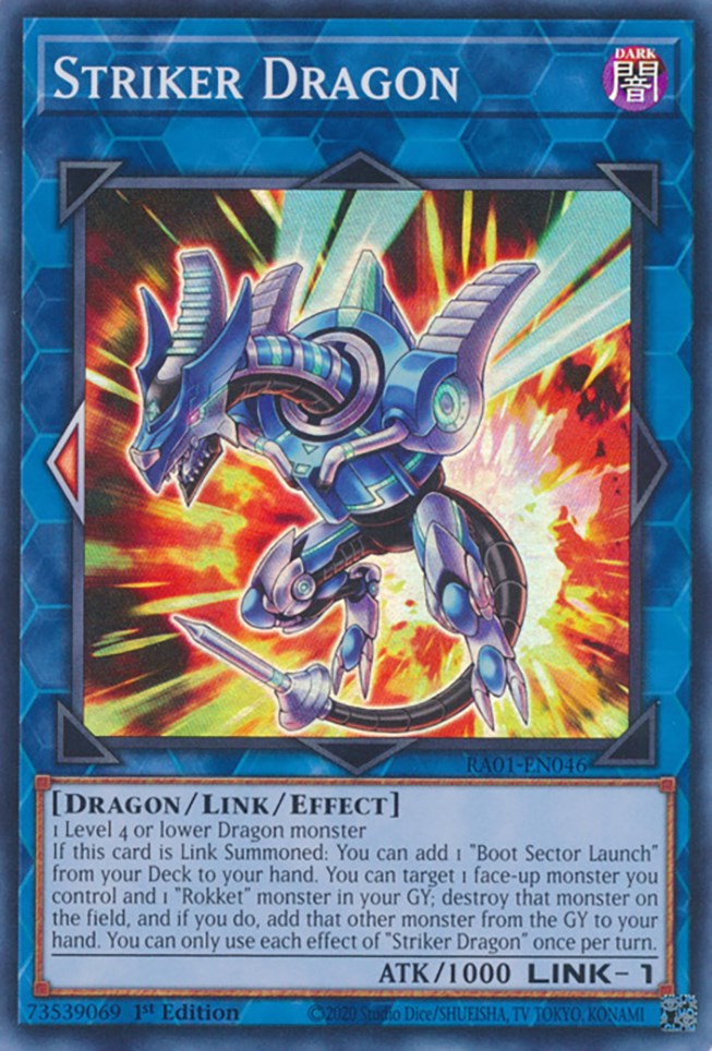 Striker Dragon [RA01-EN046] Super Rare | Total Play