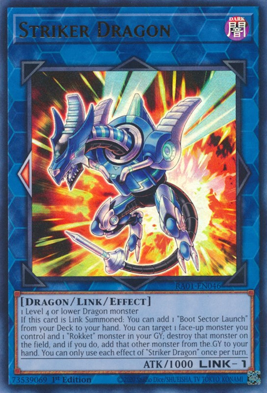 Striker Dragon [RA01-EN046] Ultra Rare | Total Play