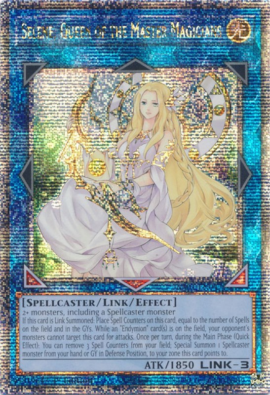 Selene, Queen of the Master Magicians [RA01-EN047] Quarter Century Secret Rare | Total Play