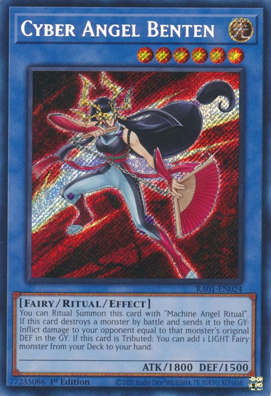 Cyber Angel Benten [RA01-EN024] Secret Rare | Total Play