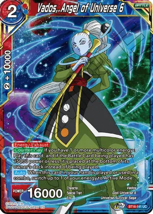 Vados, Angel of the Universe 6 (BT16-141) [Realm of the Gods] | Total Play