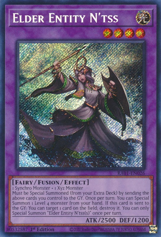 Elder Entity N'tss [RA01-EN026] Secret Rare | Total Play